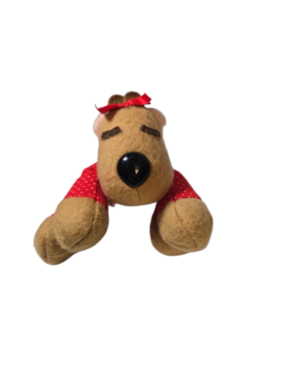 Vintage 1986 Hallmark Ramona Reindeer Plush Small Stuffed Animal Toy